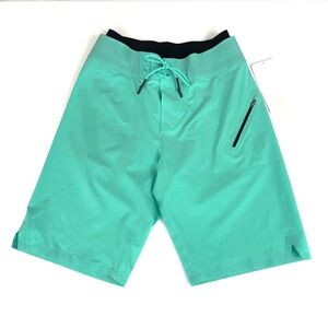 Lululemon El Current 11” Lined Board Short Swim Teal Seafoam Green M7861S